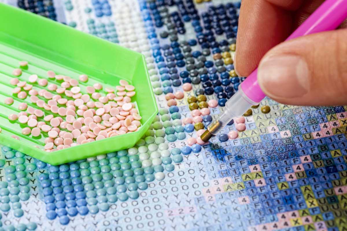 Les bienfaits de la broderie diamant