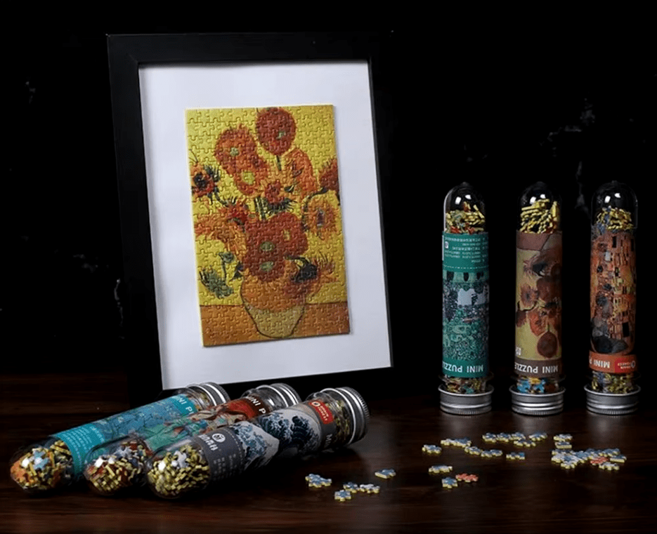 Mini Puzzle tube à essai 150 pièces - La nuit de sang