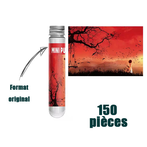 Mini Puzzle tube à essai 150 pièces - La nuit de sang