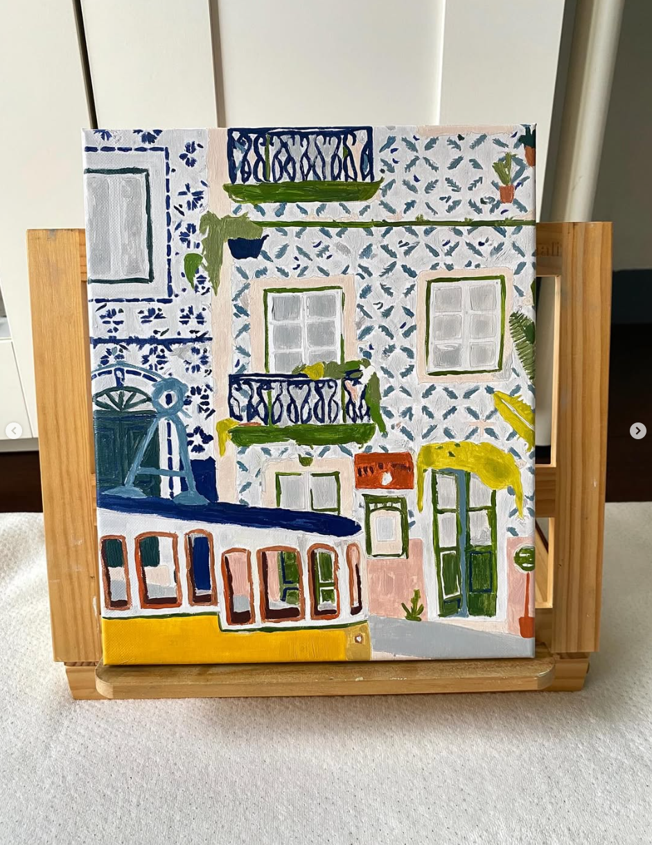 Le Voyage à Lisbonne | Peinture aux numéros