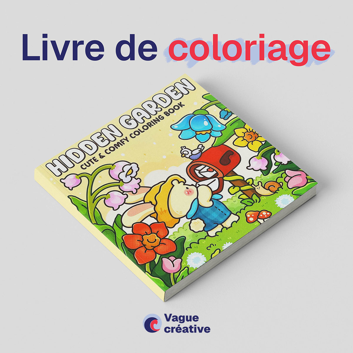 Hidden Garden - Livre de coloriage - Cozy coloriage