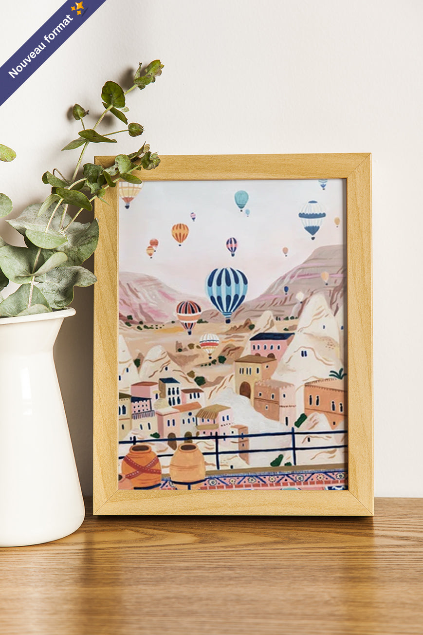 Les montgolfières de Cappadoce | Peinture sur numéros