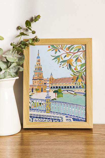 La Plaza de España - Seville | Peinture sur numéros