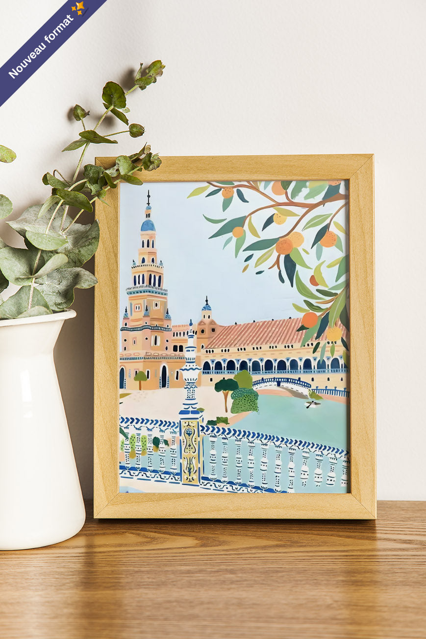 La Plaza de España - Seville | Peinture sur numéros